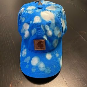 Reverse bleach Honolulu blue carhartt hat